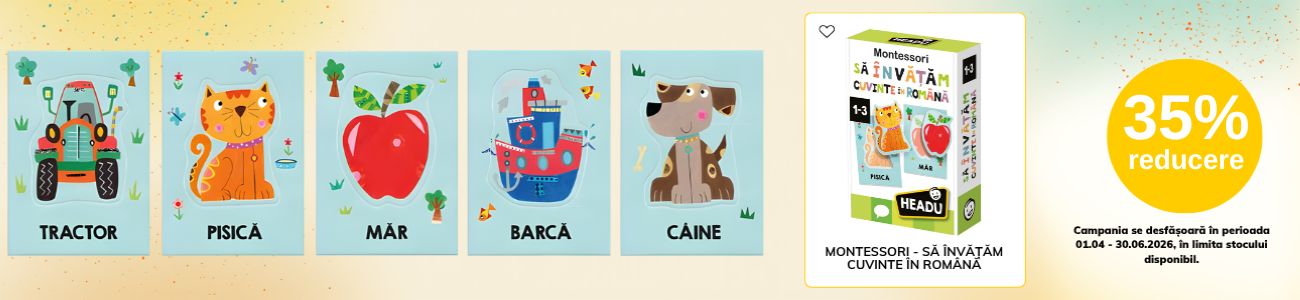 Promotie cu 35% reducere la Headu