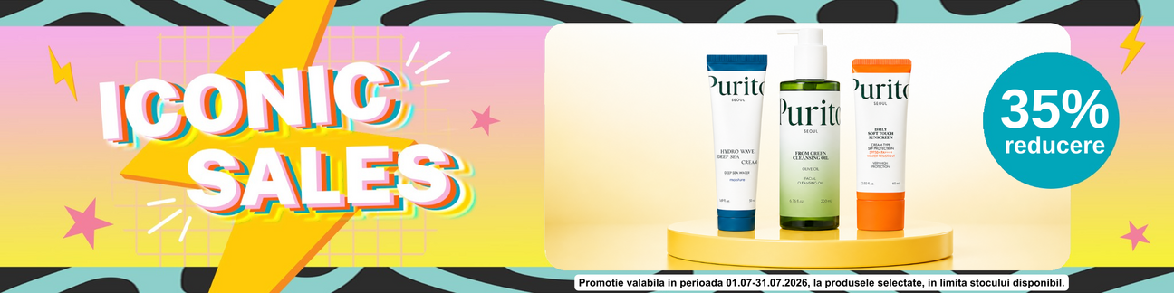 Promotie cu 35% reducere la Purito - Iconic Sales