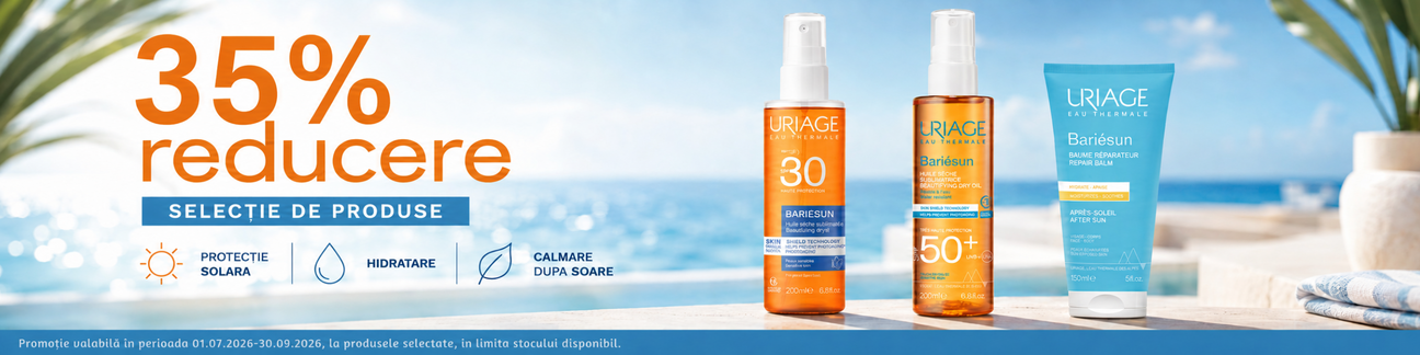 Promotie cu 35% reducere la Uriage Bariesun