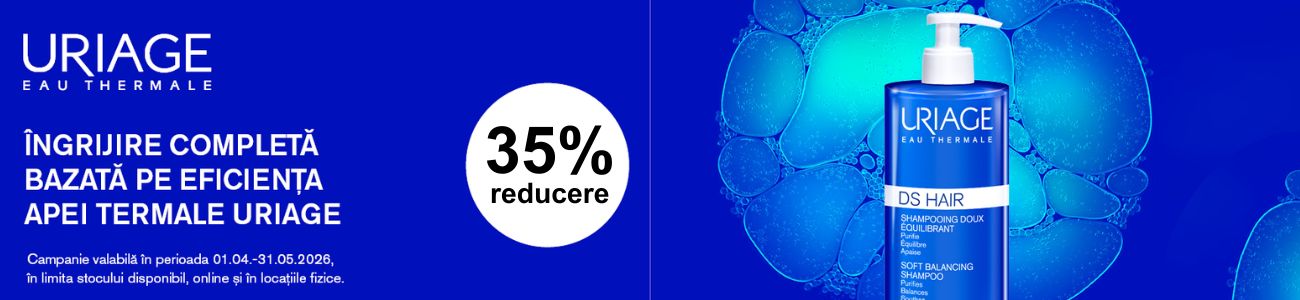 Promotie cu 35% reducere la Uriage D.S