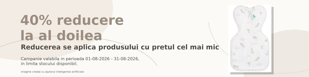 Promotie cu 40% reducere la al doilea produs Love to Dream