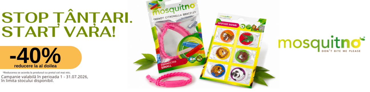 Promotie cu 40% reducere la al doilea produs MosquitNo