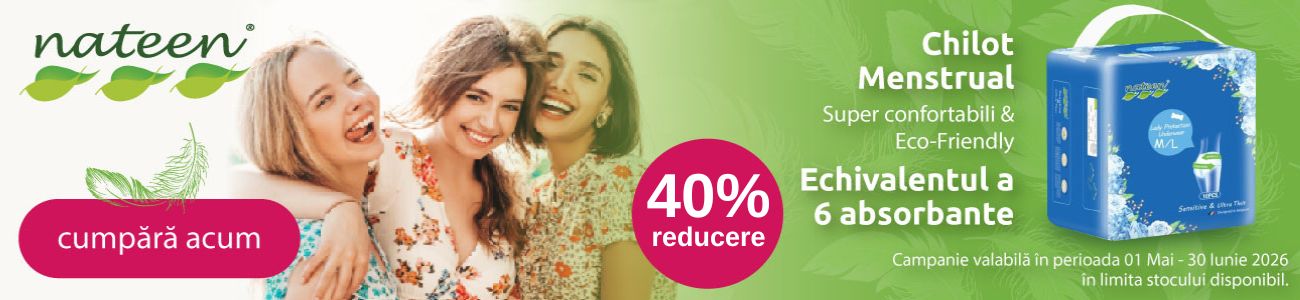 Promotie cu 40% reducere la Nateen