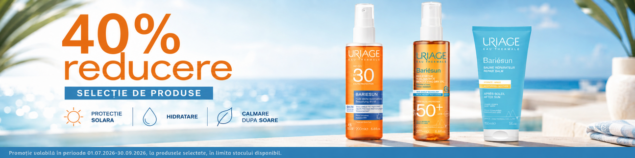 Promotie cu 40% reducere la Uriage Bariesun