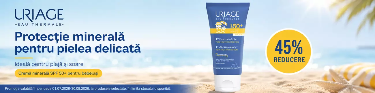 Promotie cu 45% reducere la Uriage 1ere Bebe