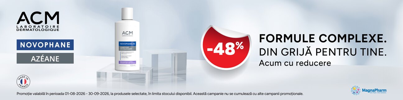 Promotie cu 48% reducere la Acm&Lysa