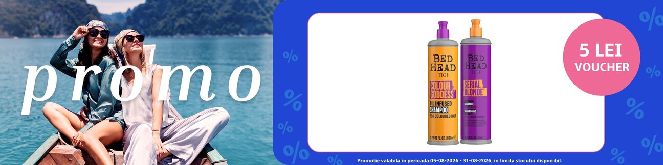 Promotie cu 5 lei voucher valoric aplicat in cos la Tigi