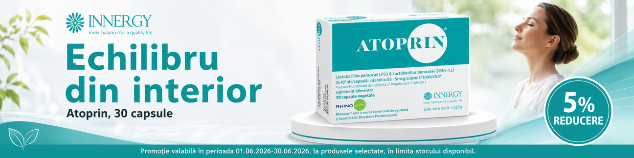 Promotie cu 5% reducere la Innergy