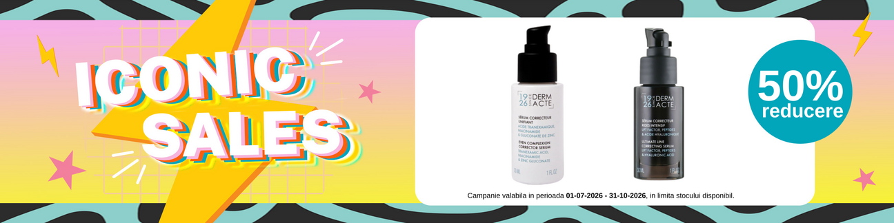 Promotie cu 50% reducere la Academie - Iconic Sales