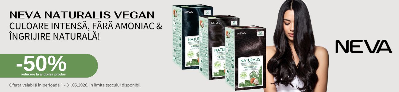 Promotie cu 50% reducere la al doilea produs Neva