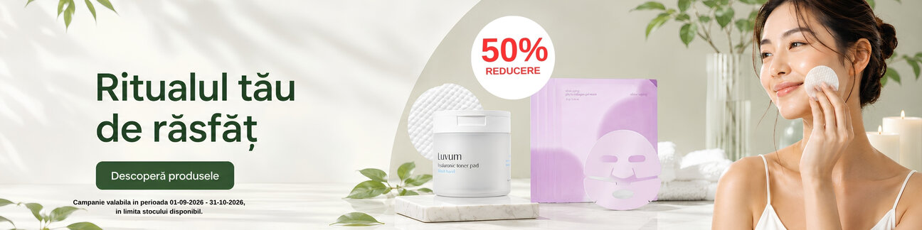 Promotie cu 50% reducere la Luvum