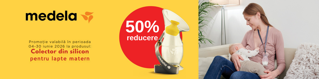 Promotie cu 50% reducere la Medela