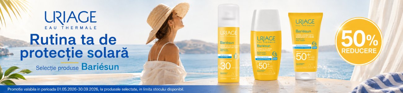 Promotie cu 50% reducere la Uriage Bariesun