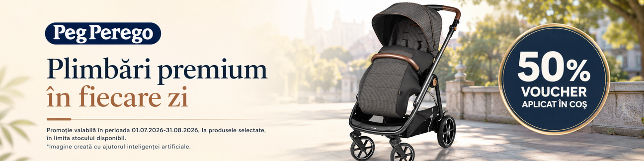 Promotie cu 50% voucher aplicat in cos la Peg Perego Carucior Veloce