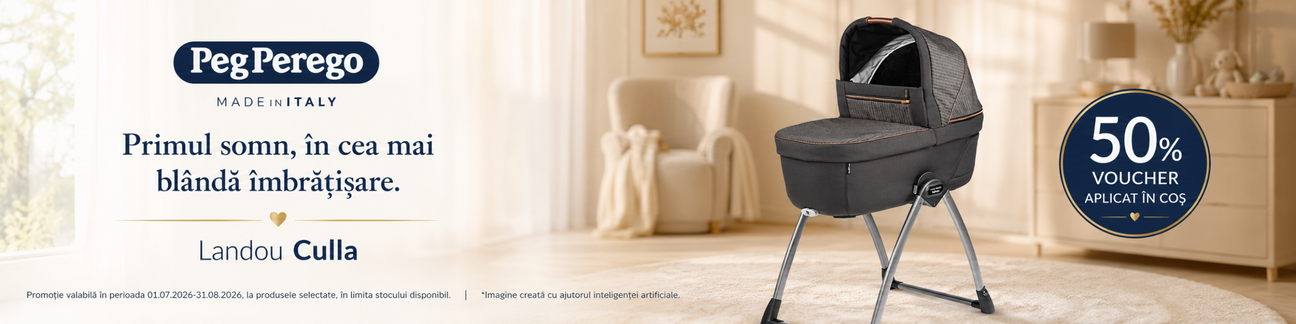 Promotie cu 50% voucher aplicat in cos la Peg Perego Landou