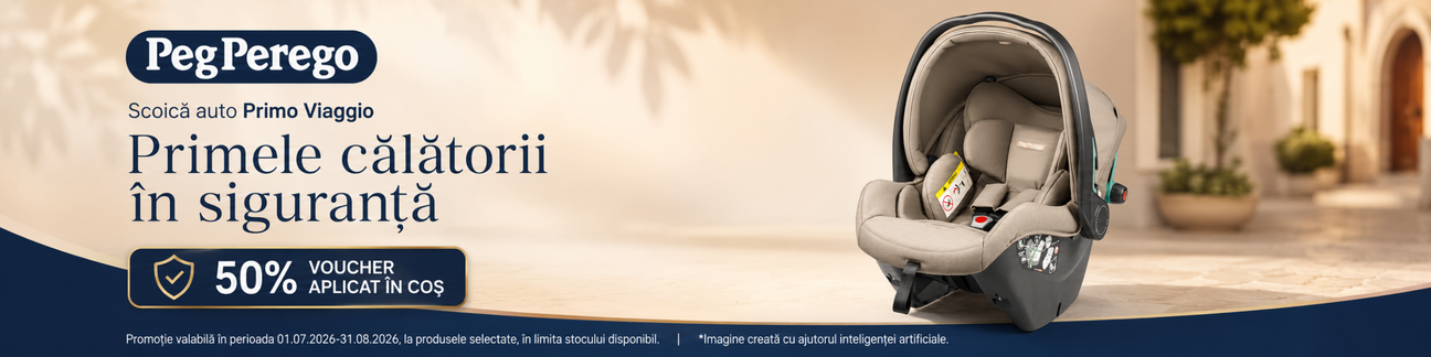 Promotie cu 50% voucher aplicat in cos la Peg Perego Scaun Auto Primoviaggio