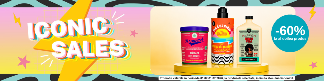 Promotie cu 55% reducere la al doilea produs Lola Cosmetics - Iconic Sales