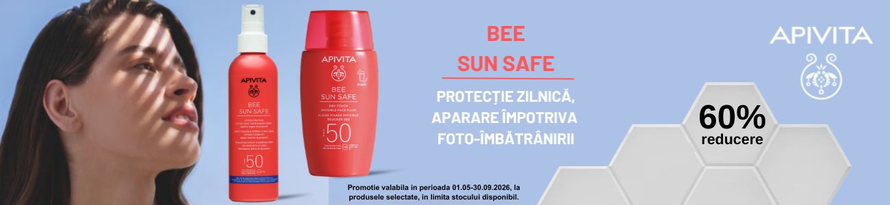 Promotie cu 60% reducere la Apivita Sun