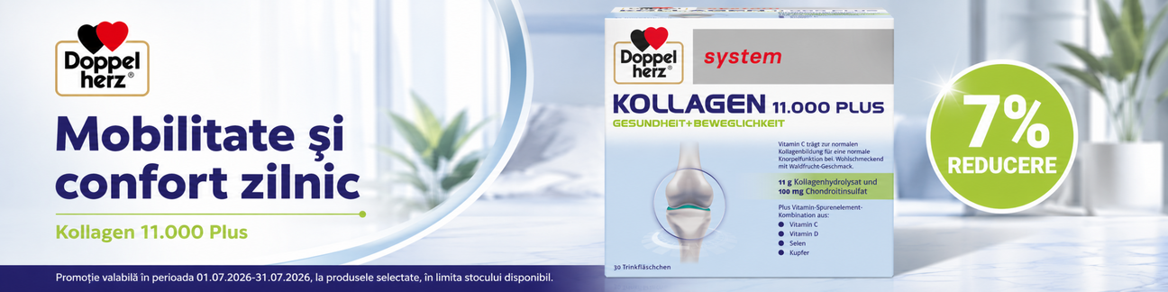 Promotie cu 7% reducere la Doppelherz System Kollagen