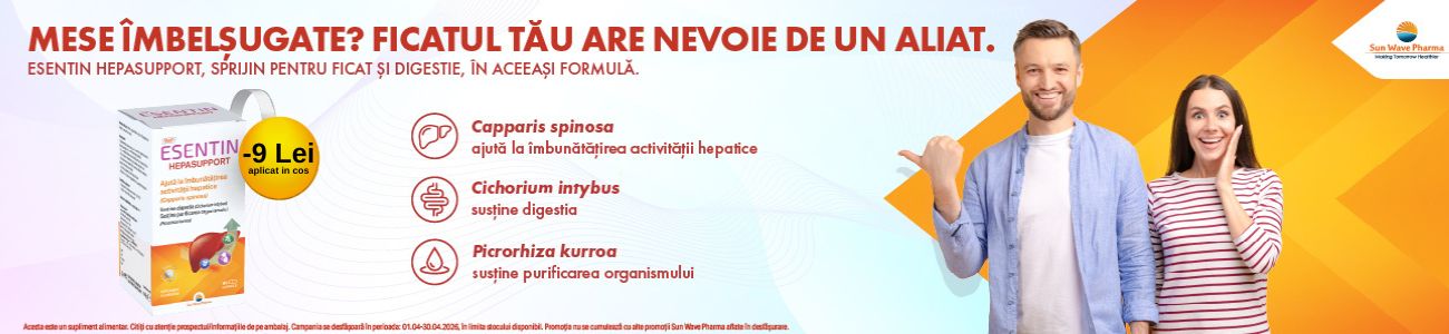 Promotie cu 9 lei voucher aplicat in cos la Sun Wave Pharma Esentin