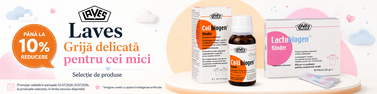 Promotie cu pana la 10% reducere la Laves