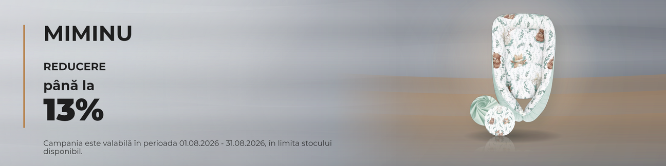 Promotie cu pana la 13% reducere la Miminu