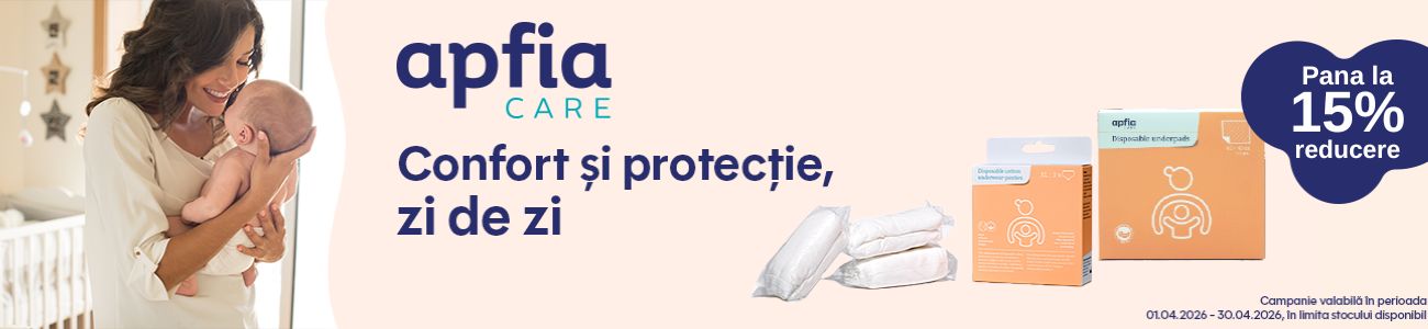 Promotie cu pana la 15% reducere la Apfia Care