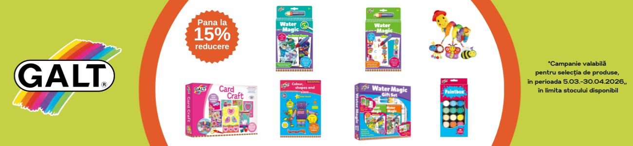 Promotie cu pana la 15% reducere la Galt