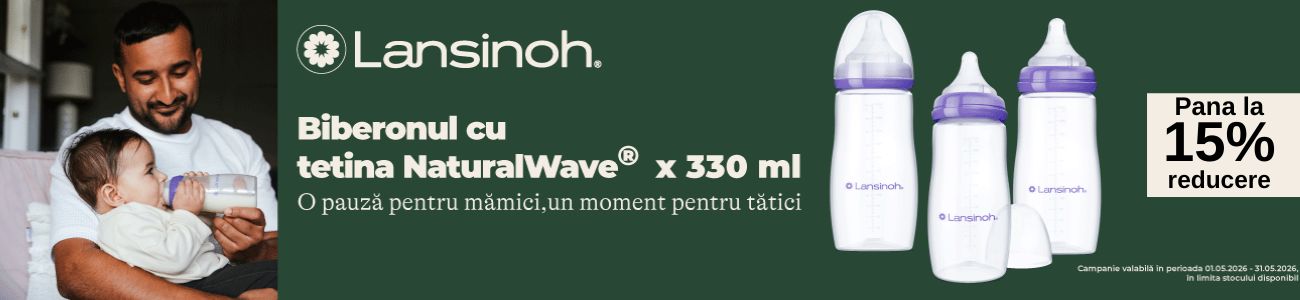 Promotie cu pana la 15% reducere la Lansinoh