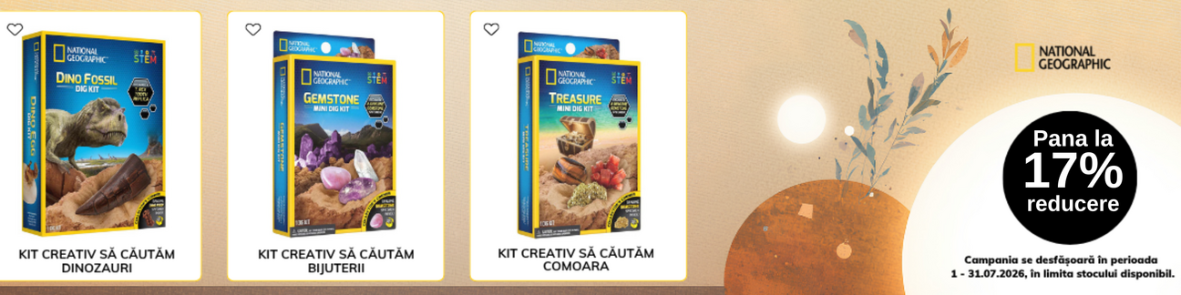 Promotie cu pana la 17% reducere la National Geographic