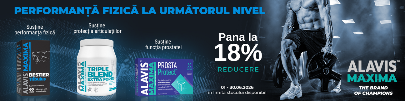 Promotie cu pana la 18% reducere la Alavis Maxima
