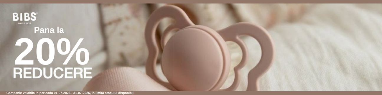 Promotie cu pana la 20% reducere la Bibs