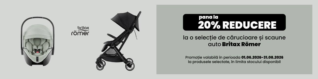Promotie cu pana la 20% reducere la Britax Romer