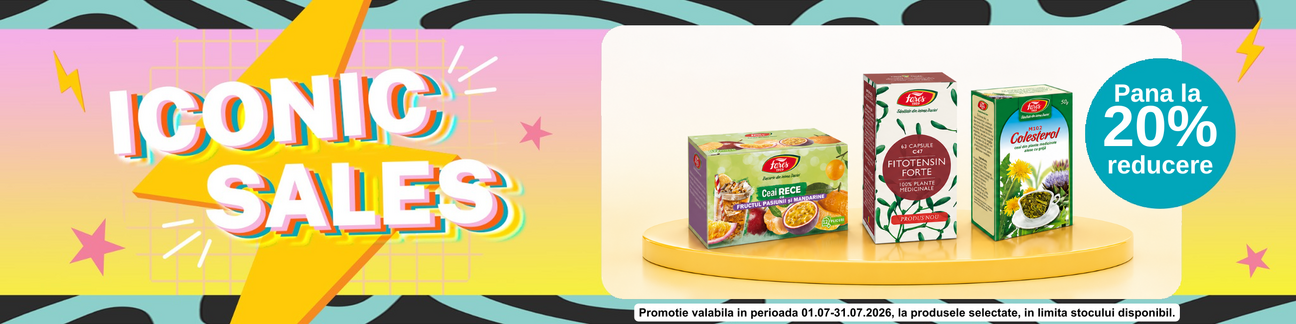 Promotie cu pana la 20% reducere la Fares - Iconic Sales