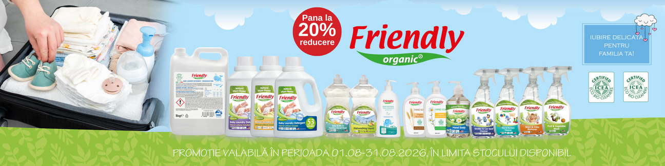 Promotie cu pana la 20% reducere la Friendly