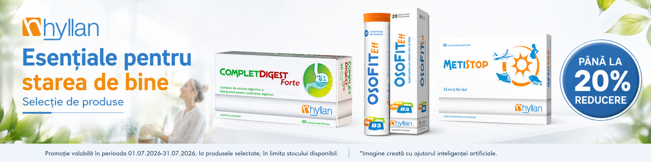 Promotie cu pana la 20% reducere la Hyllan