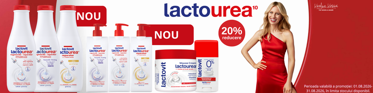 Promotie cu pana la 20% reducere la Lactovit