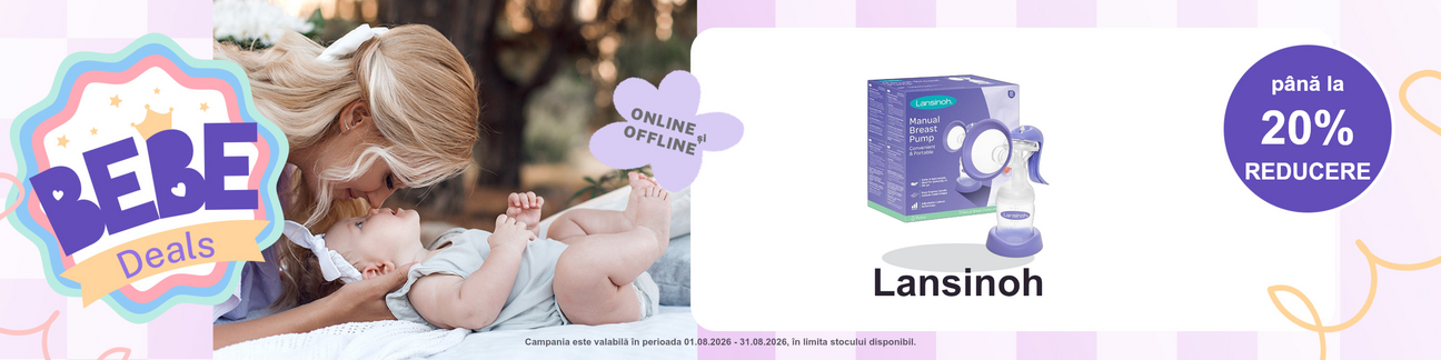 Promotie cu pana la 20% reducere la Lansinoh - Bebe Deals
