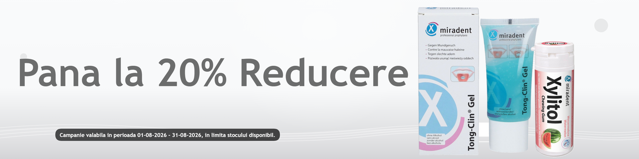 Promotie cu pana la 20% reducere la Miradent