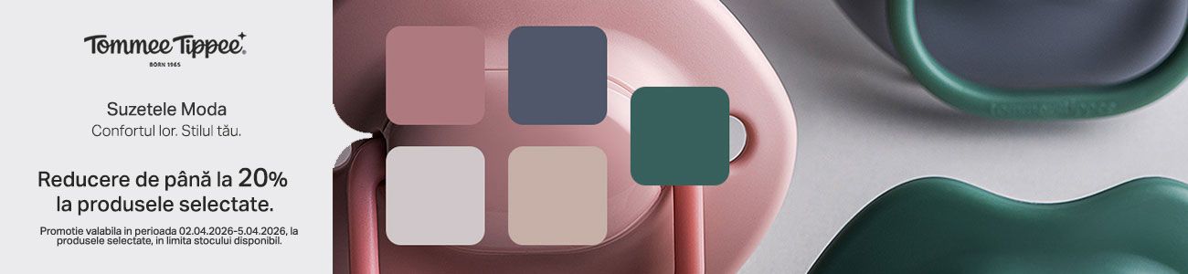 Promotie cu pana la 20% reducere la Tommee Tippee