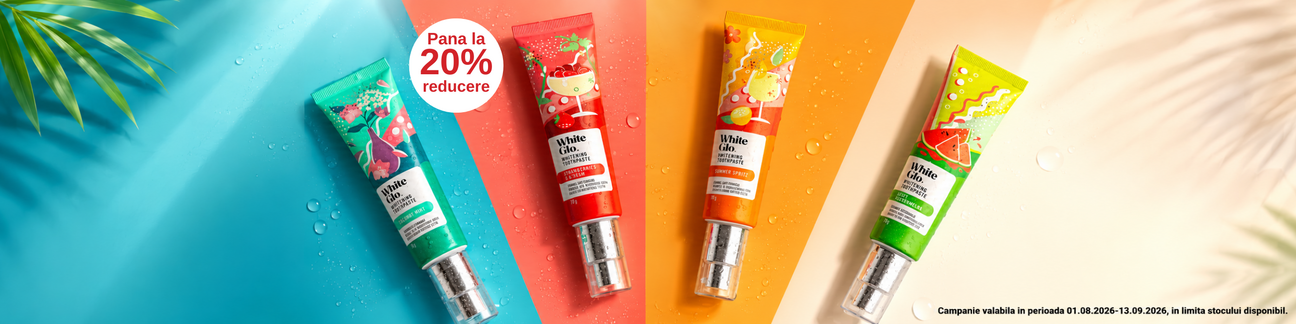 Promotie cu pana la 20% reducere la White Glo