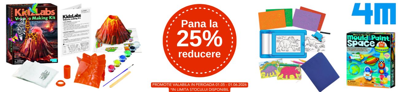 Promotie cu pana la 25% reducere la 4m