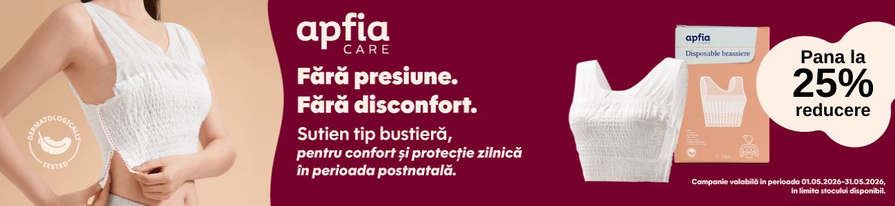 Promotie cu pana la 25% reducere la Apfia Care