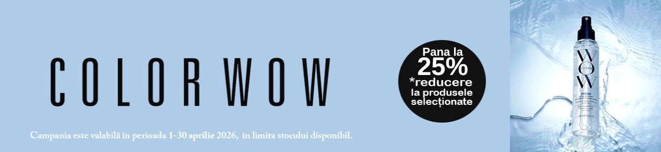 Promotie cu pana la 25% reducere la Color Wow