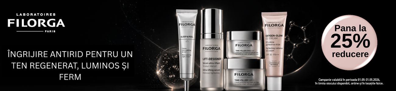 Promotie cu pana la 25% reducere la Filorga