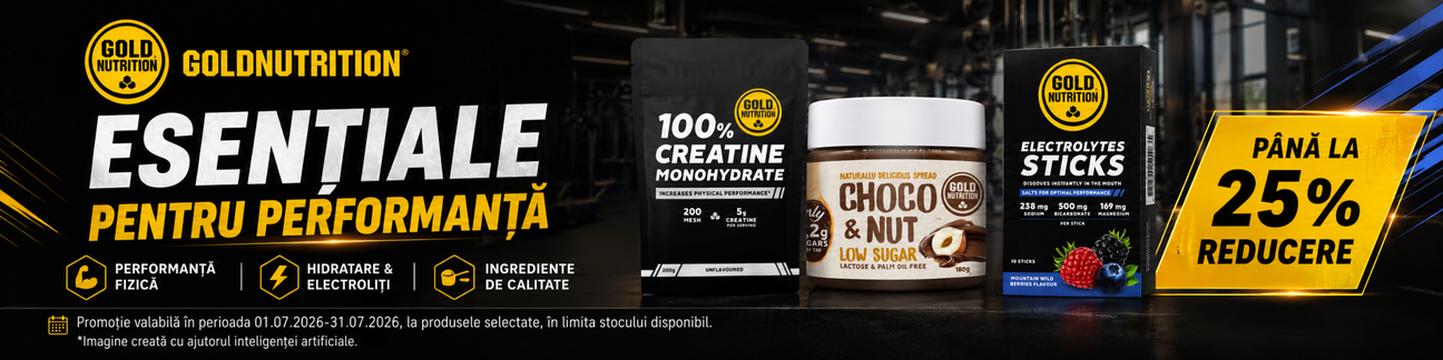 Promotie cu pana la 25% reducere la Goldnutrtion