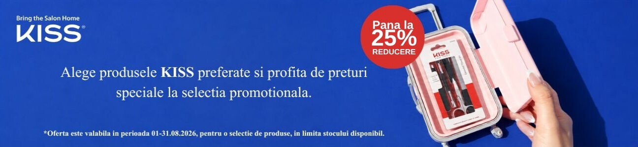 Promotie cu pana la 25% reducere la Kiss