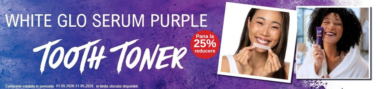 Promotie cu pana la 25% reducere la White Glo