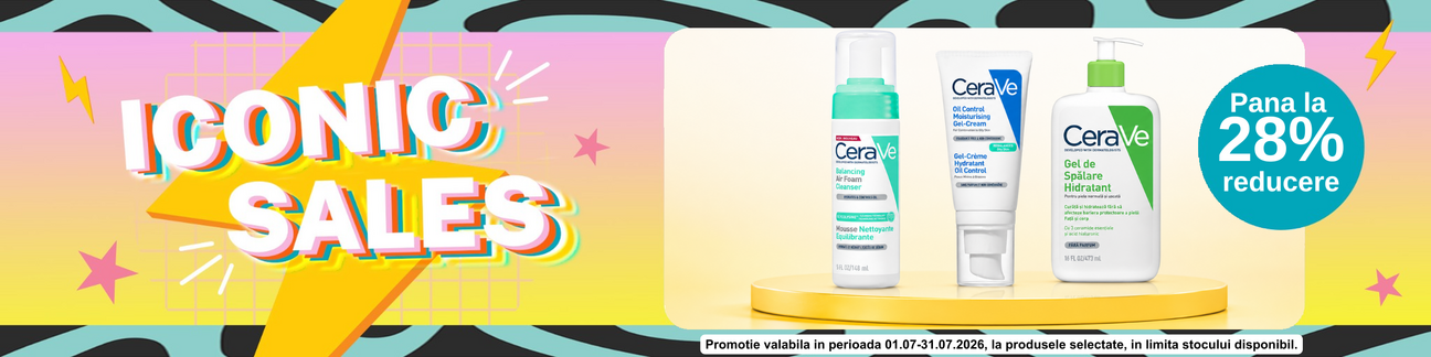 Promotie cu pana la 28% reducere la Cerave - Iconic Sales