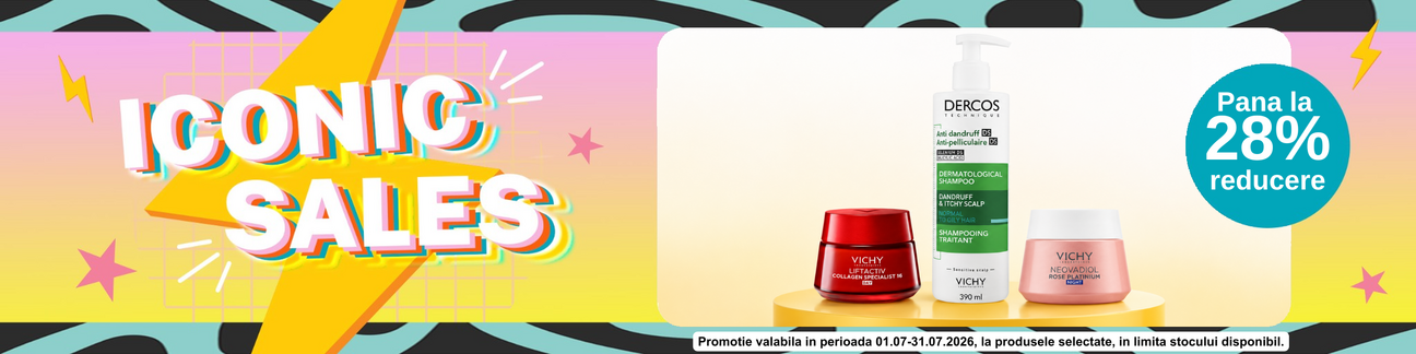 Promotie cu pana la 28% reducere la Vichy - Iconic Sales